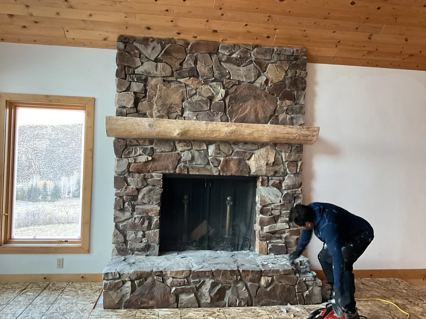 Log Home Renovation — project photos