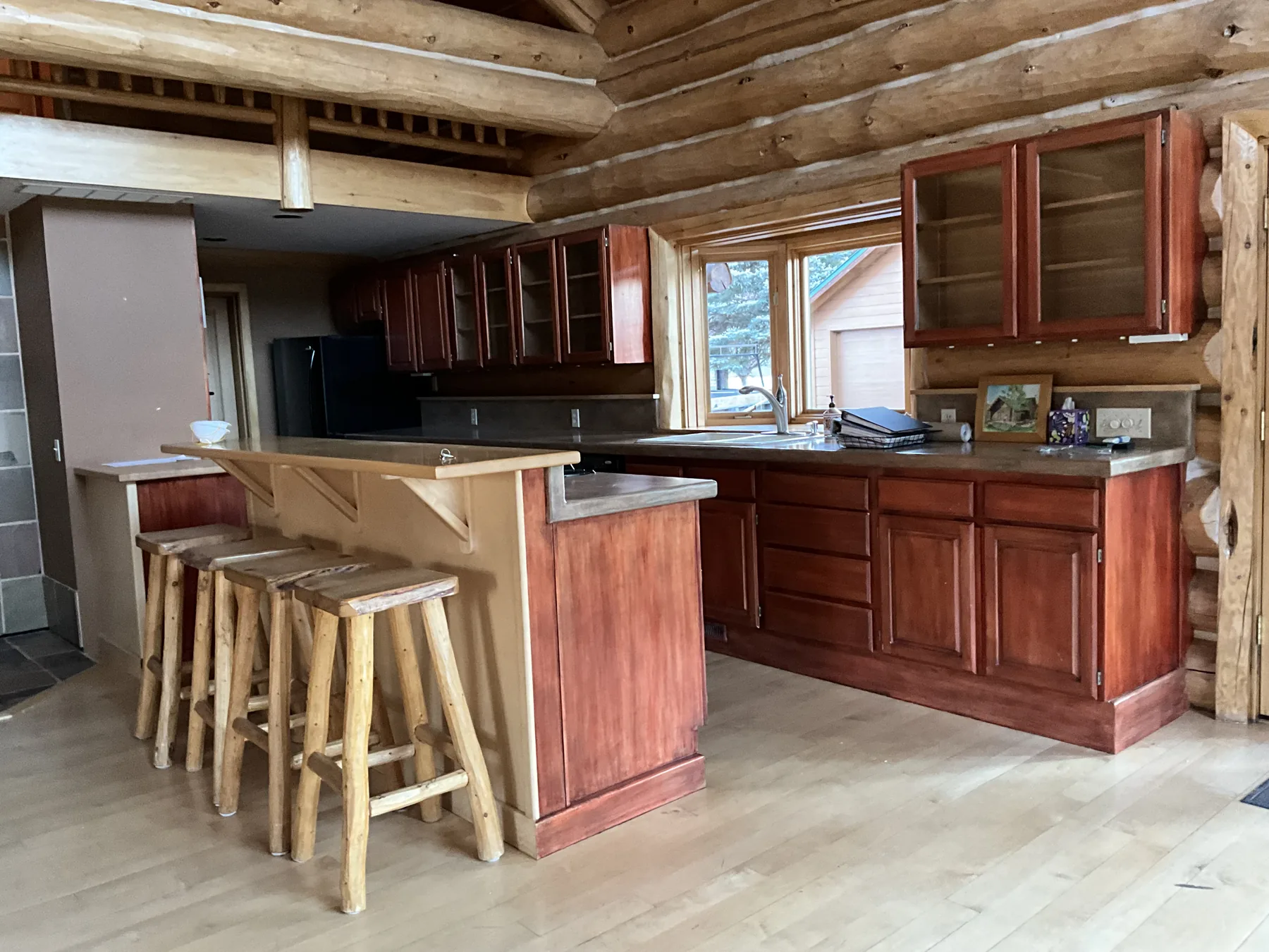 Log Home Renovation — project photos